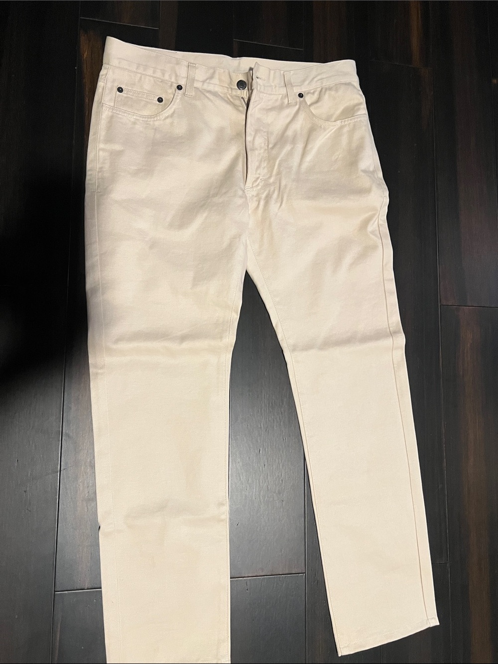 Gucci Men’s Off-White Jeans